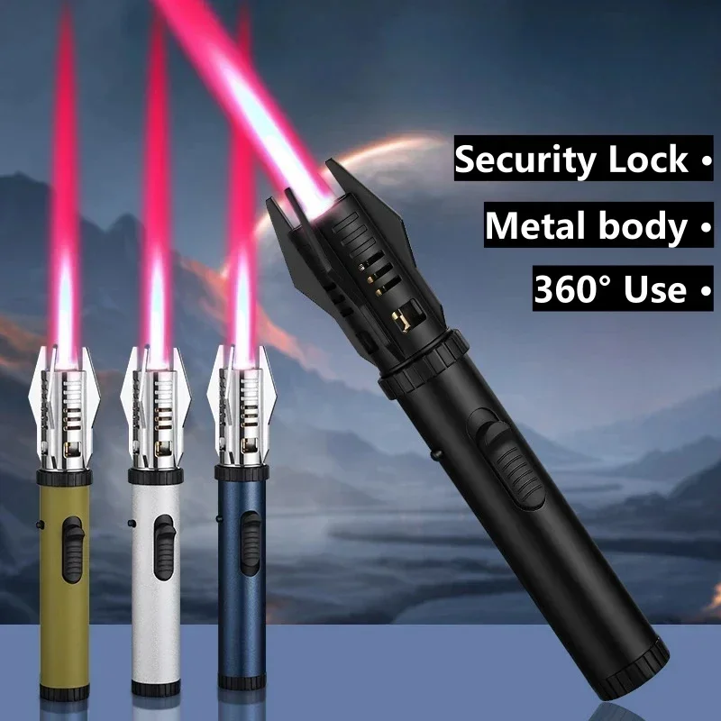 Outdoor Kitchen Power Burner - Turbo Welding Torch Spray Gun Windproof
