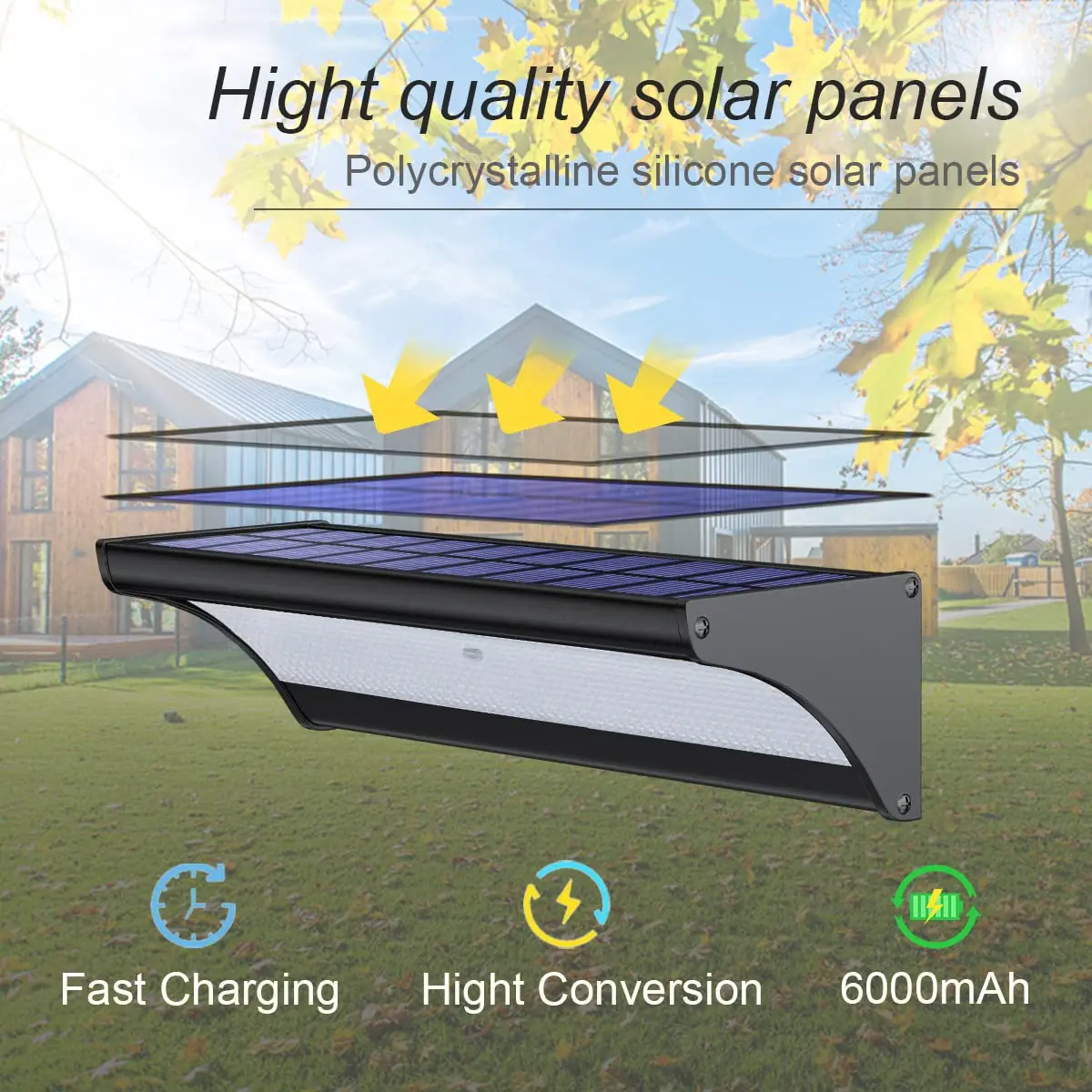 60/48Led Outdoor Solar Wall Li - Outdoor Power Post recensione e prezzo