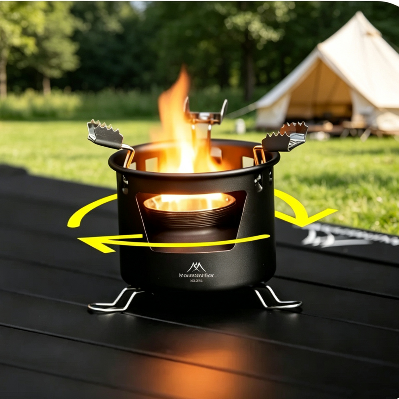 Mountainhiker Outdoor Camping  - Outdoor Kitchen Power Burner recensione e prezzo