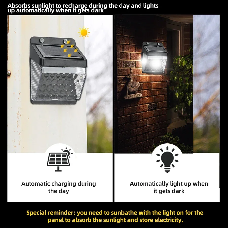 LED Solar Light PIR Motion Sen - Outdoor Powerwall recensione e prezzo