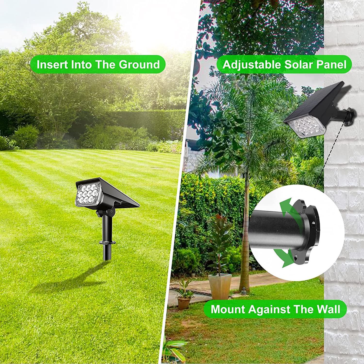 4pcs Solar Spotlight Outdoor G - Outdoor Power Post recensione e prezzo