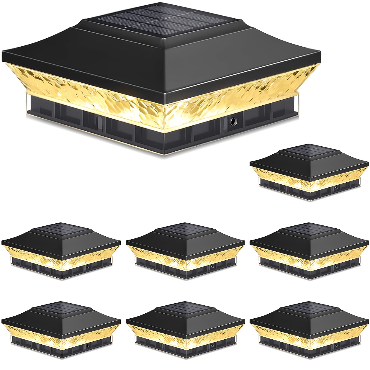 8 Pack/ 12 Pack Solar Post Cap - Outdoor Power Post recensione e prezzo