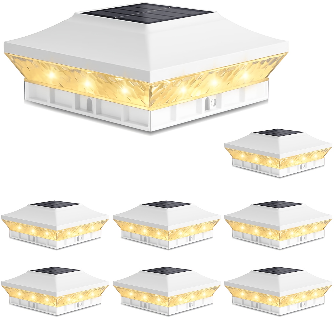 8 Pack/ 12 Pack Solar Post Cap - Outdoor Power Post recensione e prezzo