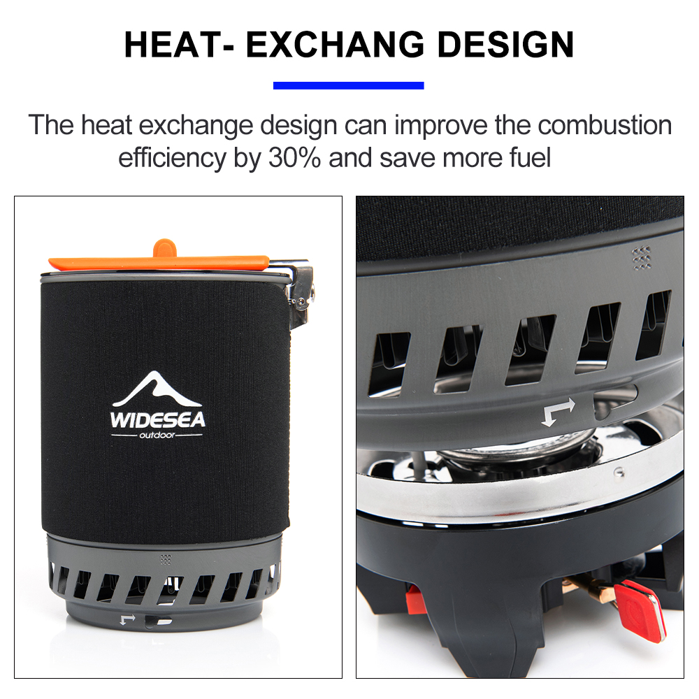 Widesea Camping Cooking System - Outdoor Power Burner recensione e prezzo