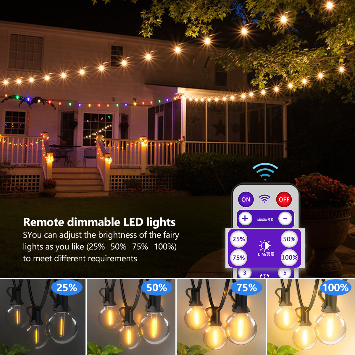 Solar String Lights Outdoor G4 - Outdoor Power Post recensione e prezzo