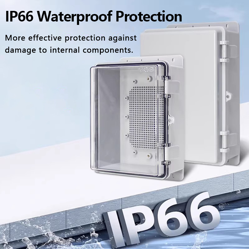 IP66 Waterproof Grey/Transpare - Outdoor Power Distribution Box recensione e prezzo