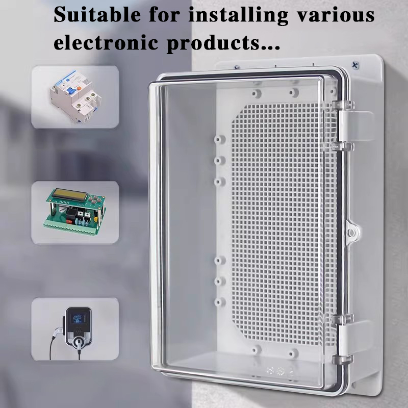 IP66 Waterproof Grey/Transpare - Outdoor Power Distribution Box recensione e prezzo