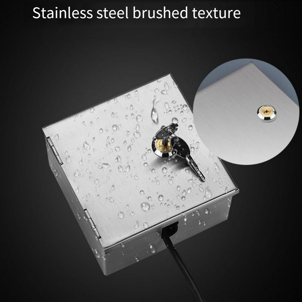Stainless Steel Outdoor Electr - Outdoor Power Socket With Lock recensione e prezzo