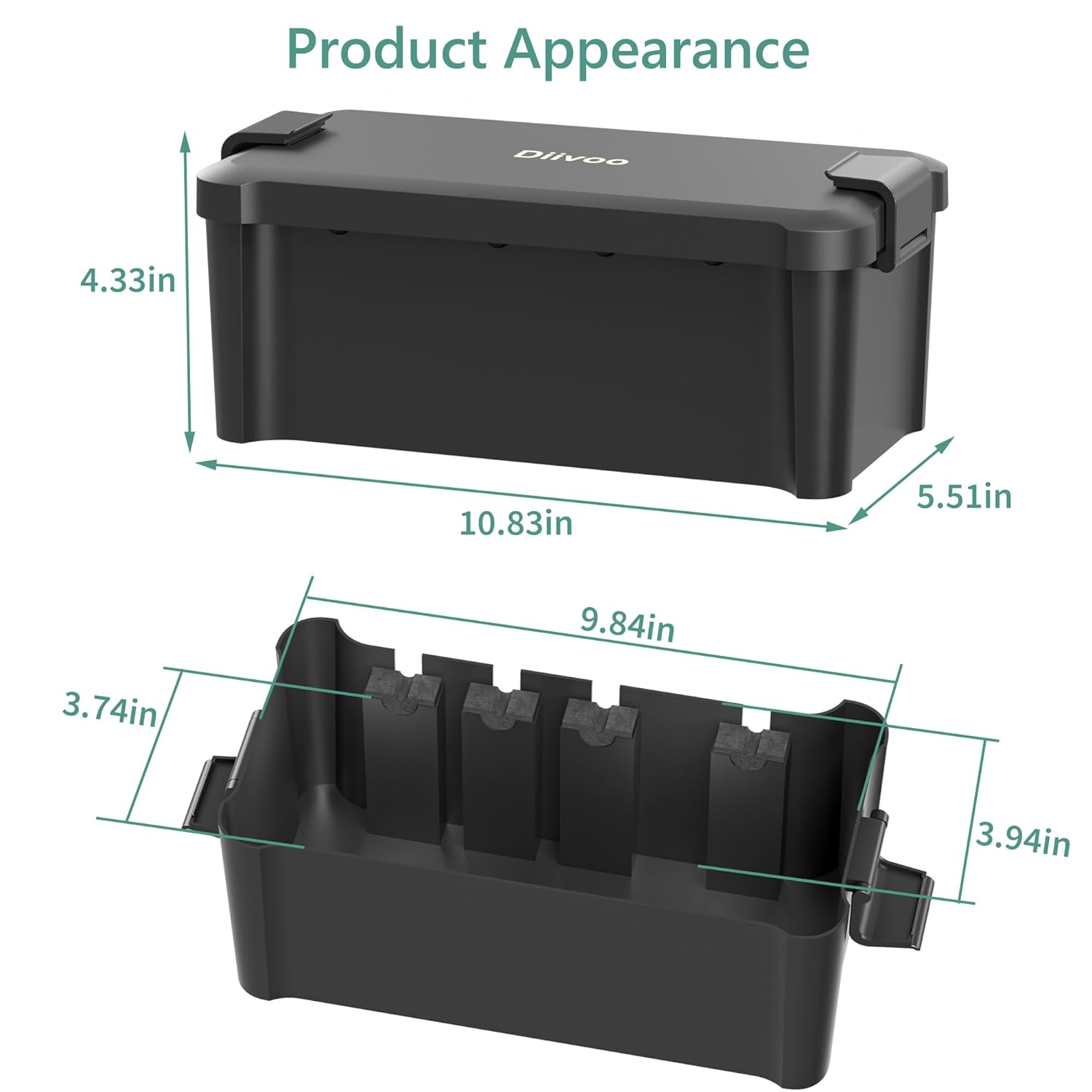 Diivoo Outdoor Waterproof Elec - Outdoor Power Distribution Box recensione e prezzo