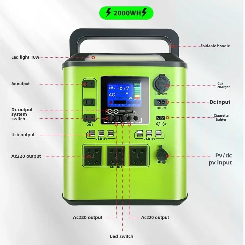 Outdoor Portable 500W Lithium  - Outdoor Power Tool Storage recensione e prezzo
