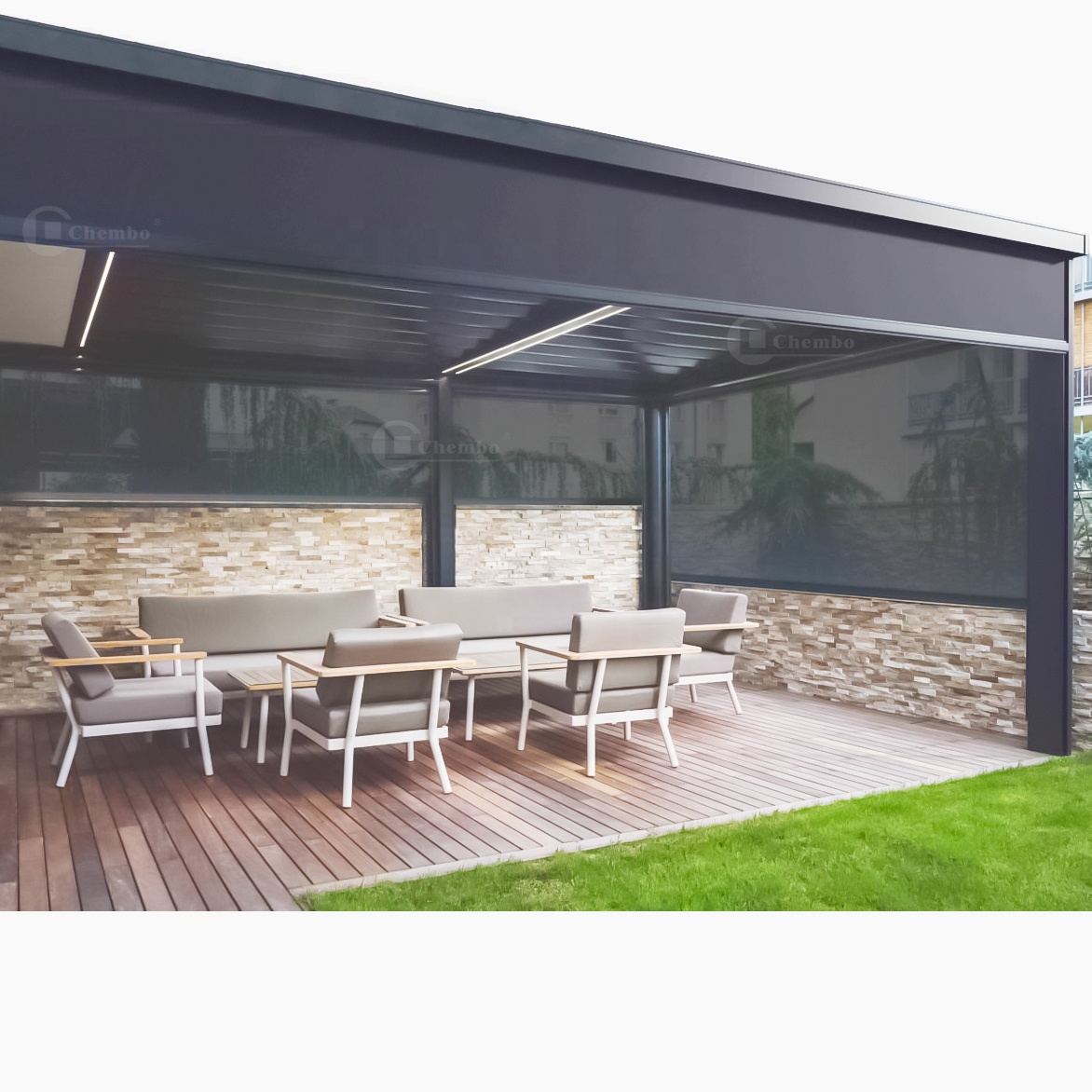 Intelligent Control Waterproof - Outdoor Power Roller Shades recensione e prezzo