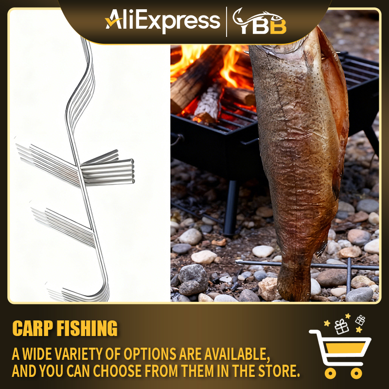 Fish Hooks for Smoking, Stainl - Outdoor Power Burner recensione e prezzo