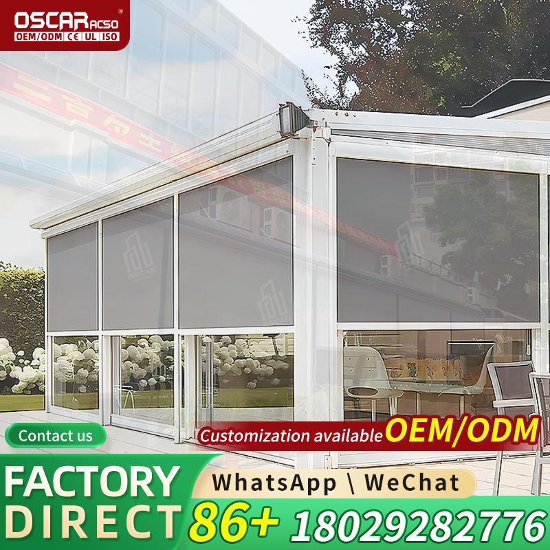 Outdoor Porch Enclosure Kit Be - Outdoor Power Roller Shades recensione e prezzo