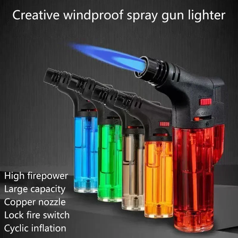 Windproof Gas Torch Lighter Po - Outdoor Kitchen Power Burner recensione e prezzo