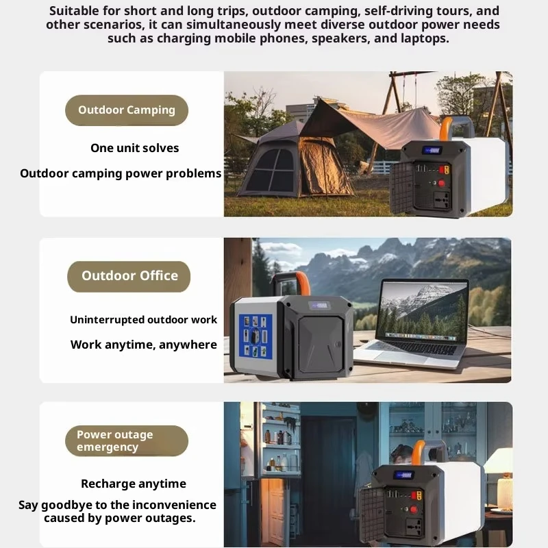500W outdoor camping and outdo - Outdoor Power Tool Storage recensione e prezzo