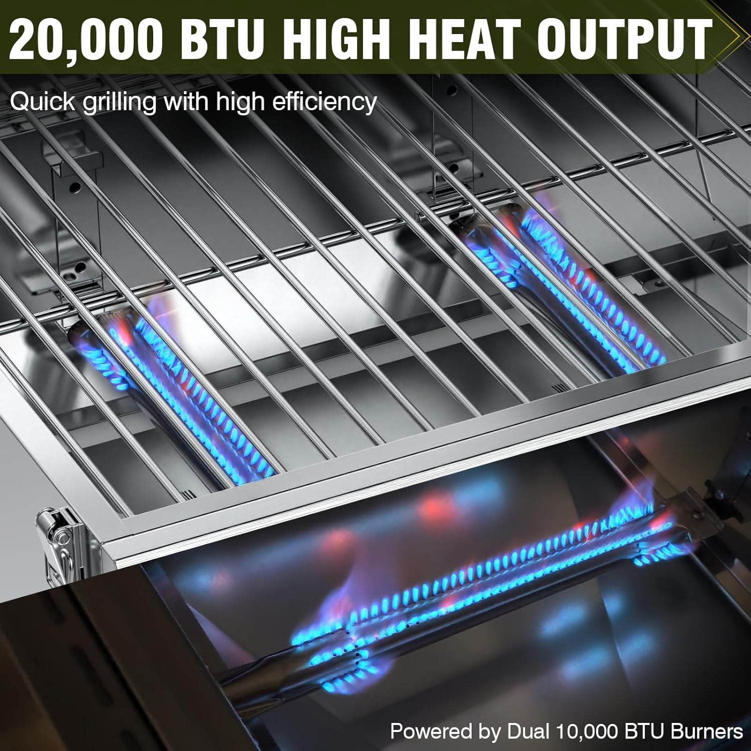 20000 BTU Porterhouse Tabletop - Outdoor Power Burner recensione e prezzo