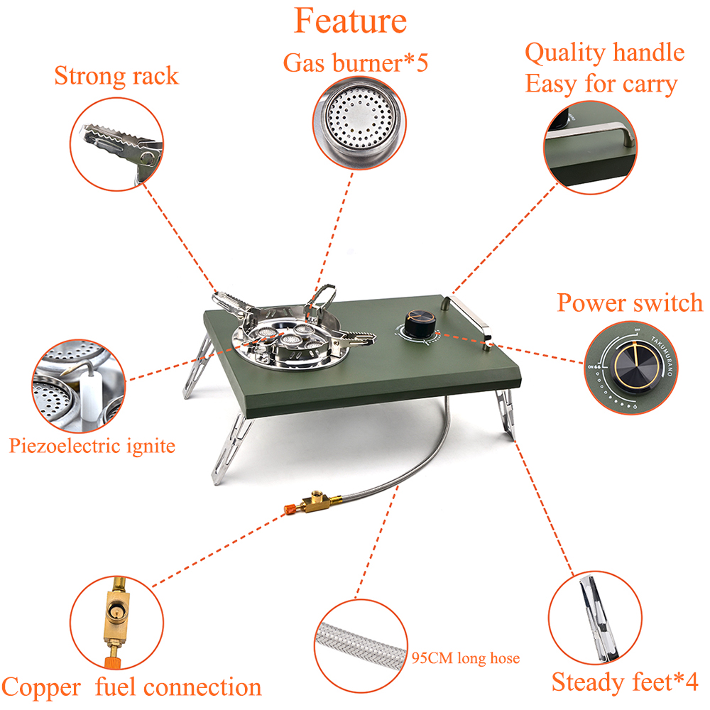 IGT Tabletop Stove 15800W Outd - Outdoor Power Burner recensione e prezzo
