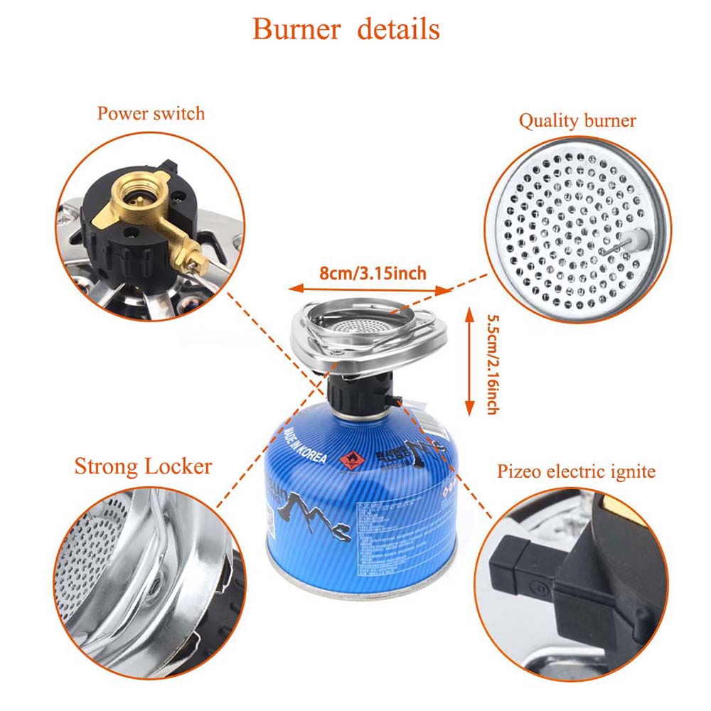 1500W BRS 61 Outdoor  Integrat - Outdoor Kitchen Power Burner recensione e prezzo