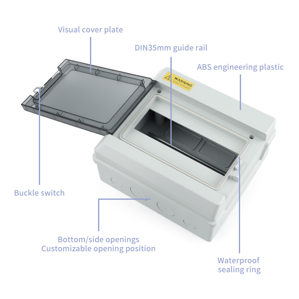 HS Series IP65 Weatherproof Di - Outdoor Power Distribution Box recensione e prezzo