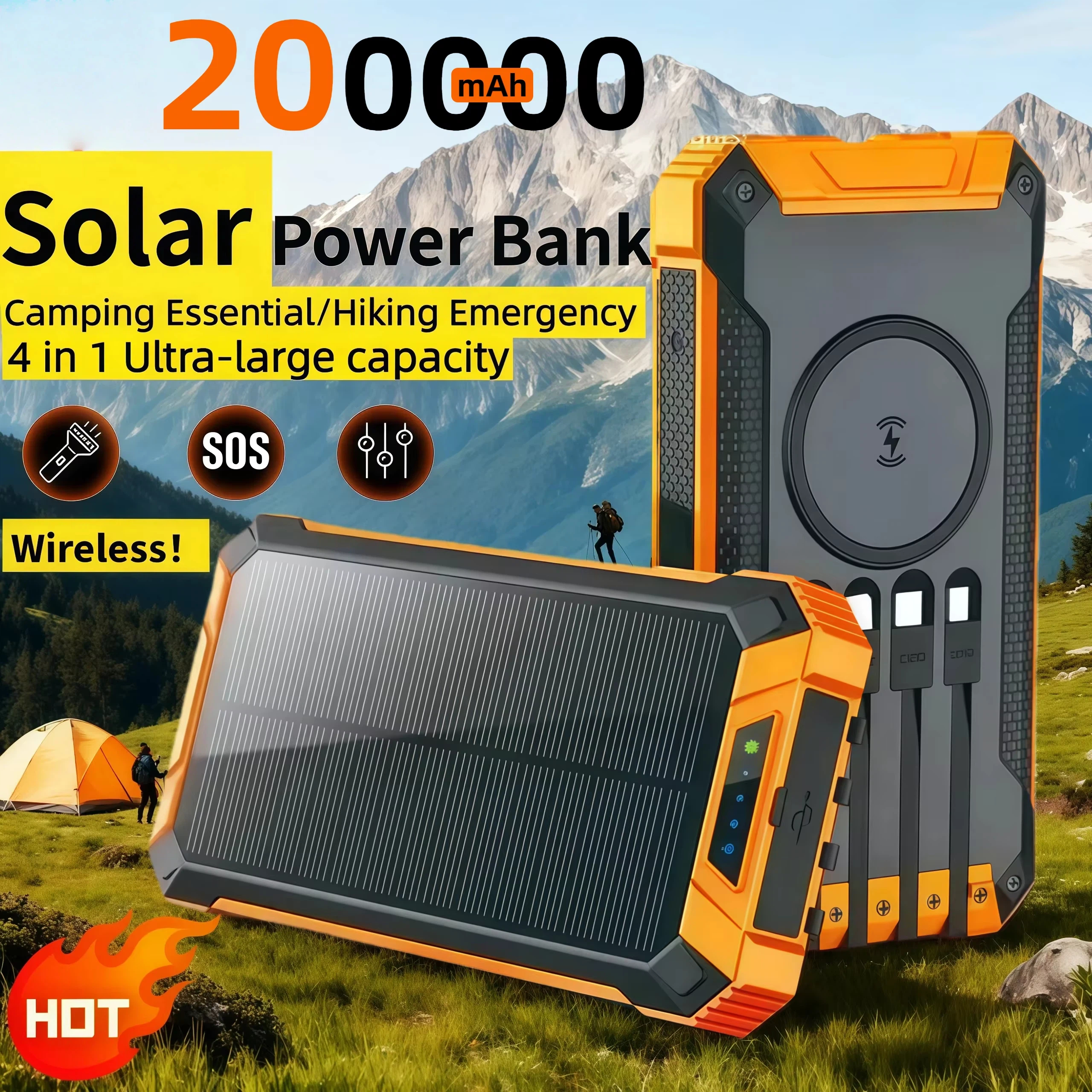 Solar Wireless Power Bank 2000 - Outdoor Power Board Box recensione e prezzo