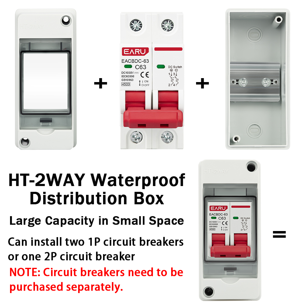 HT-2 IP65 Waterproof Distribut - Outdoor Power Distribution Box recensione e prezzo
