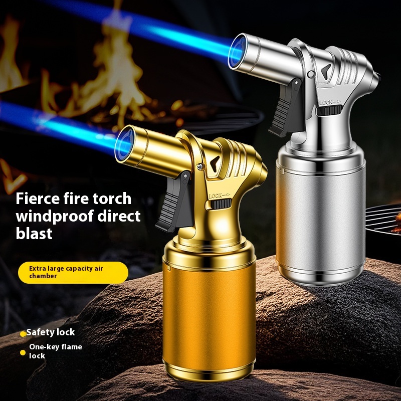 Cigar Powerful Metal Gas Light - Outdoor Kitchen Power Burner recensione e prezzo