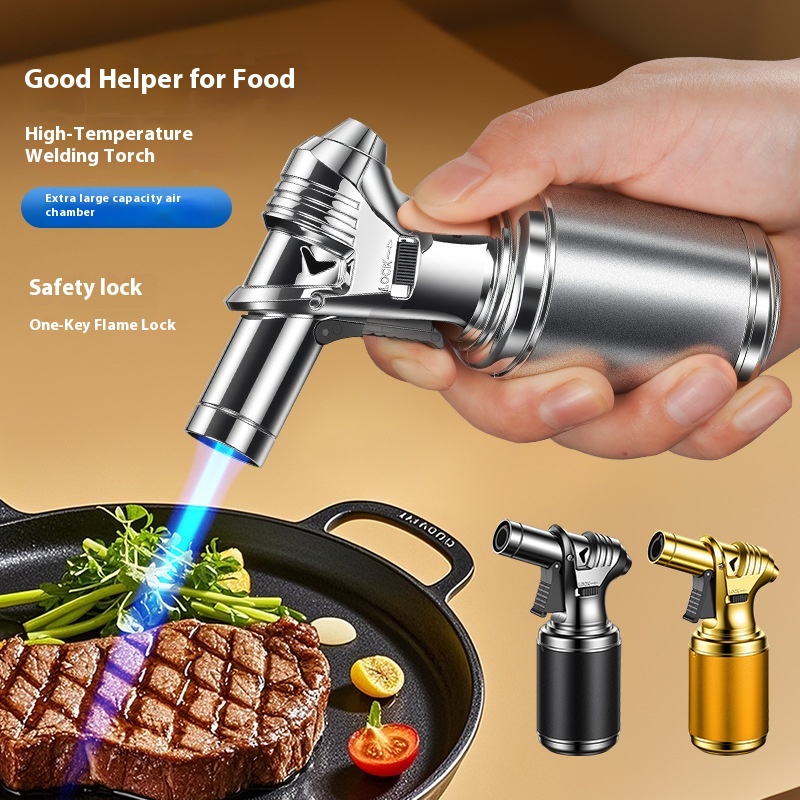 Cigar Powerful Metal Gas Light - Outdoor Kitchen Power Burner recensione e prezzo